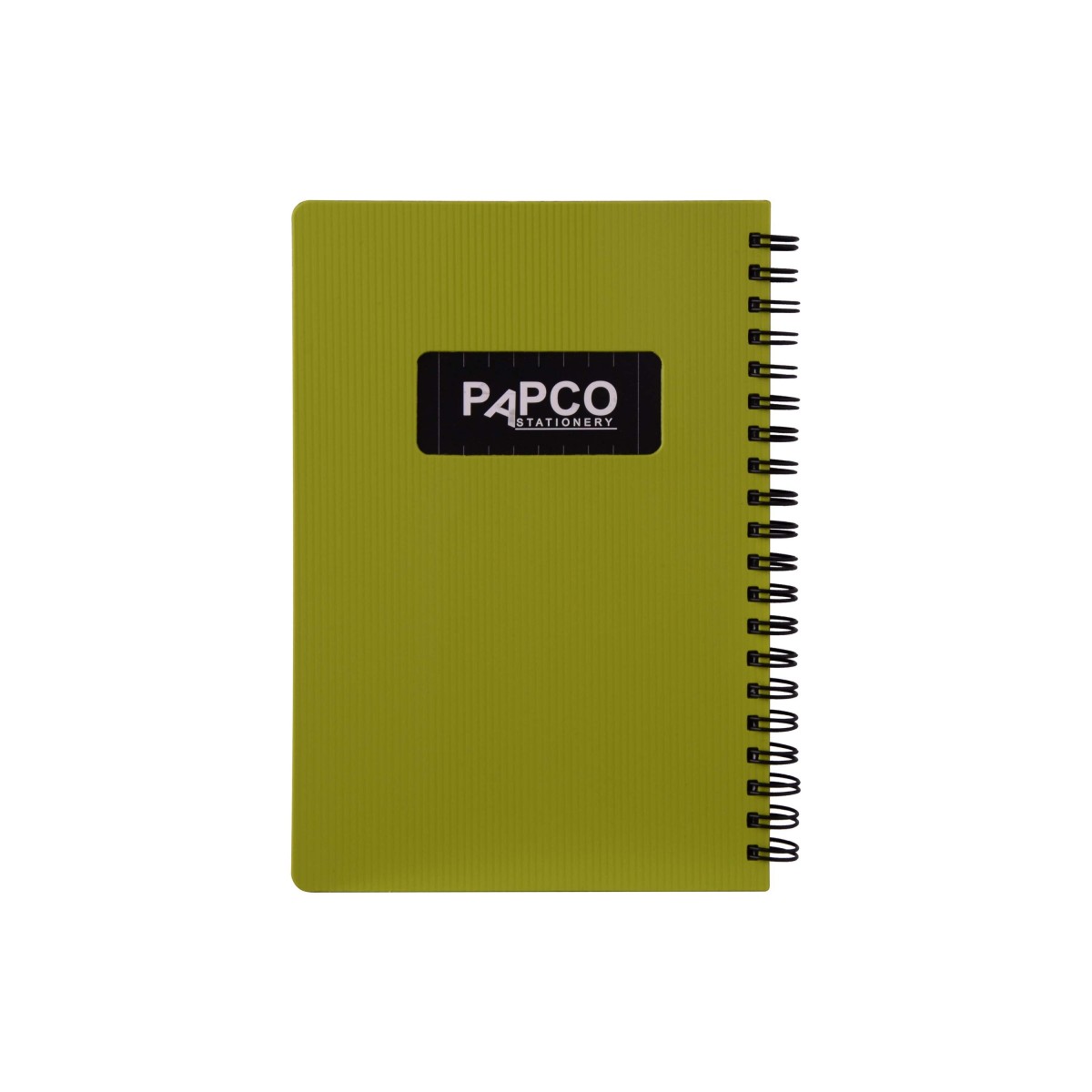 دفتریادداشت یک خط متالیک ۱۰۰ برگ سیمی پاپکو