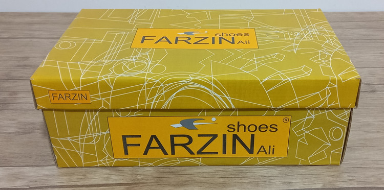 کفش چرم اصل مردانه فرزین مدل کلارک