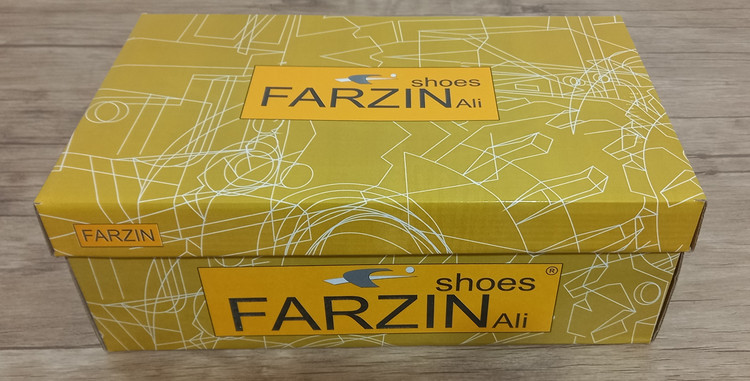 کفش چرم اصل مردانه فرزین مدل کلارک