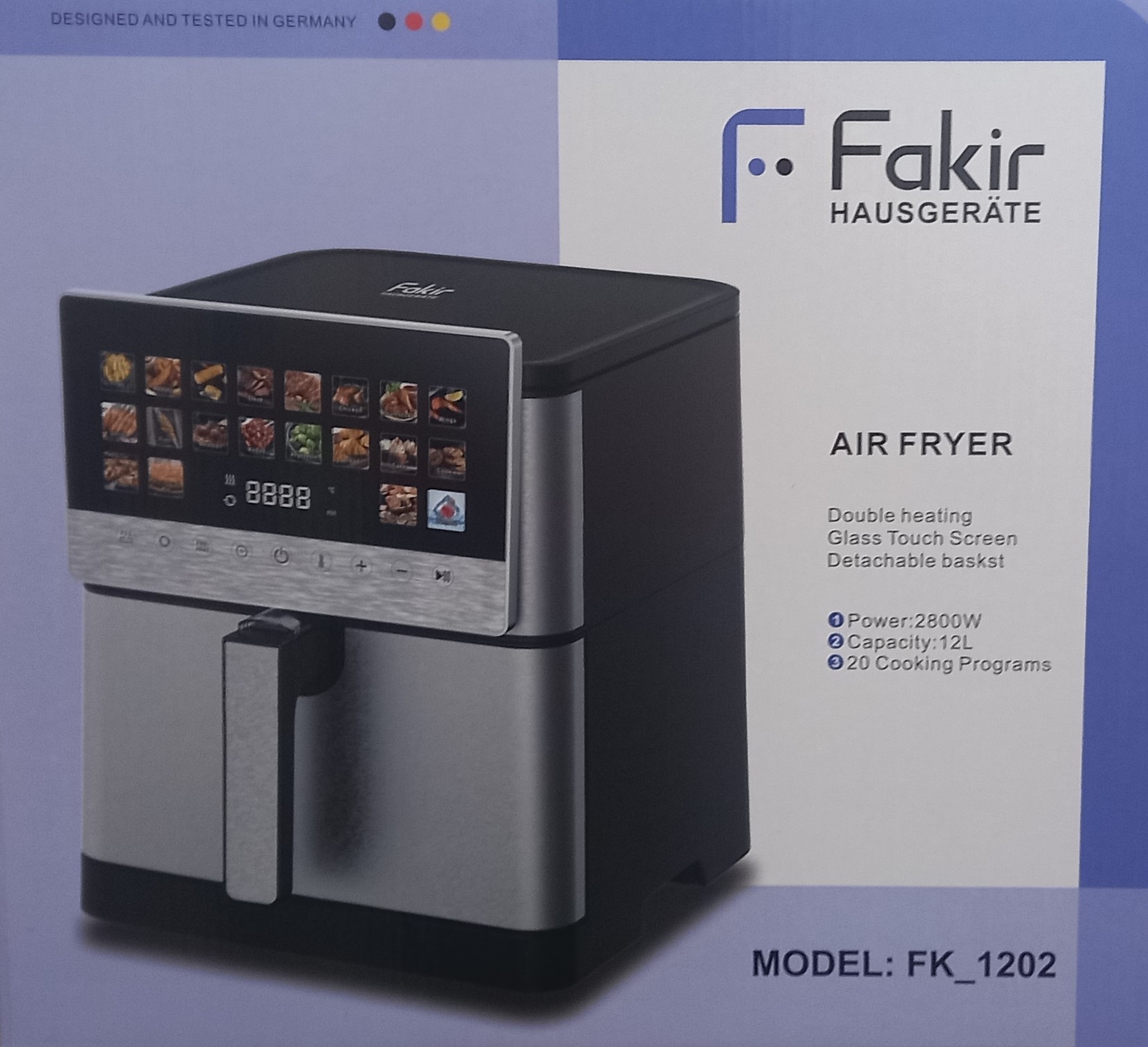 خرید سرخ کن دو المنته فکیر ۱۲ لیتری مدل FK_1202 | قیمت و ارسال فوری
