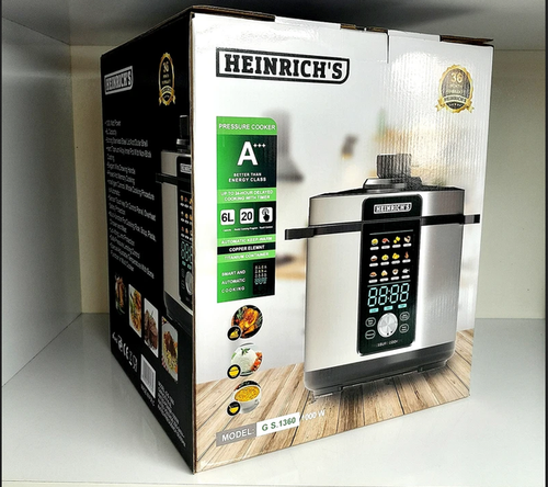 مولتی کوکر هنریچ مدل GS1360 با ظرفیت 6 لیتر