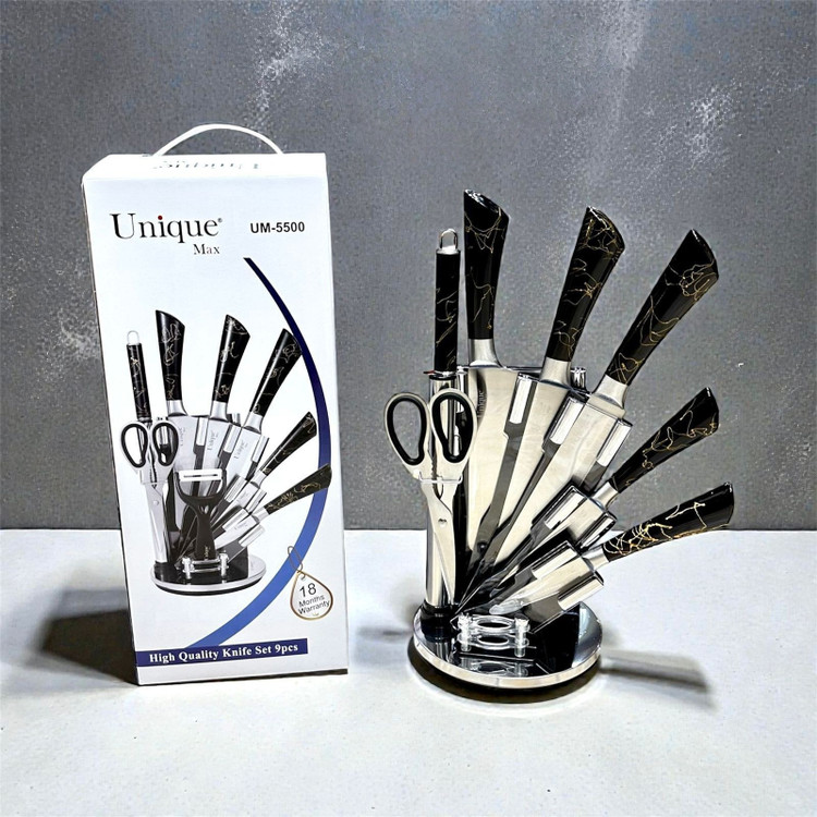 ست چاقوی آشپزخانه یونیک مکس مدل UM5500